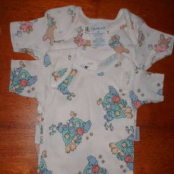 Vintage infant baby boy girl pull-over T-shirt